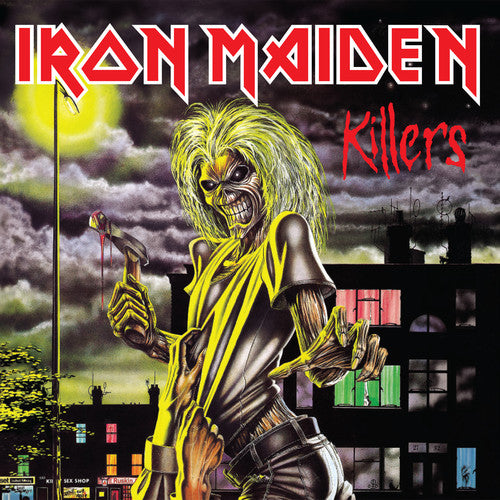 the album cover for Iron Maiden - Killers