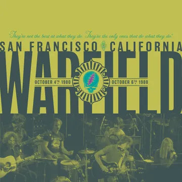 Grateful Dead — The Warfield, San Francisco, CA
Oct 4 & 6, 1980 (CD) - RSD Black Friday 2025