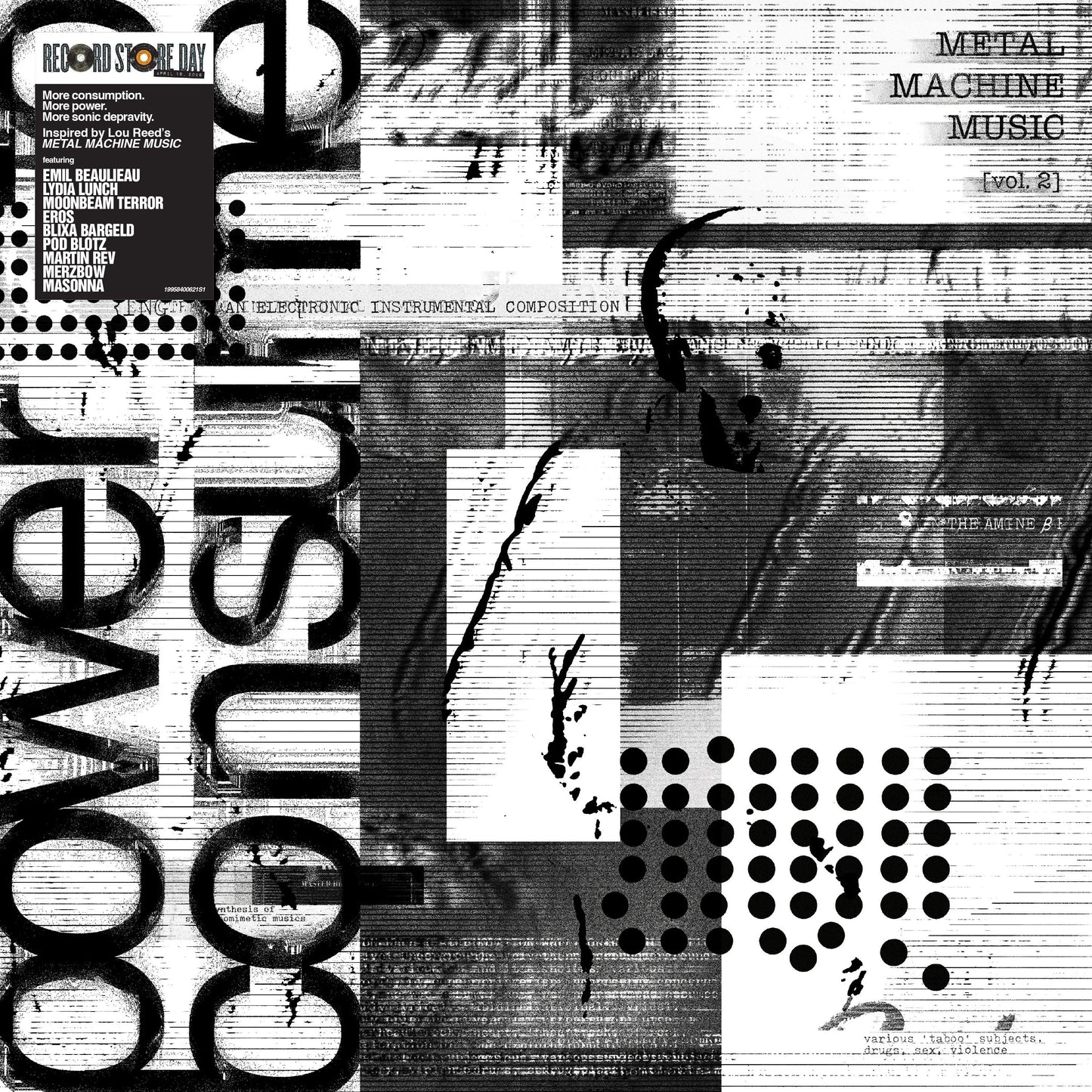 METAL MACHINE MUSIC: POWER TO CONSUME 2 / VARIOUS - METAL MACHINE MUSIC: POWER TO CONSUME 2 / VARIOUS