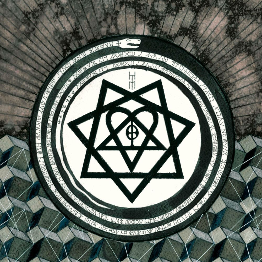 the album cover for HIM - Tears On Tape