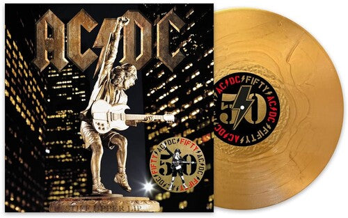Pre-Order - AC/DC - Stiff Upper Lip - 50th Anniversary Gold Vinyl Limited Edition