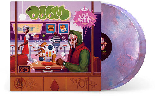 "Mm..Food (20th Anniversary) Sweet Tart" - (Parental Advisory Explicit Lyrics, Colored Vinyl, Purple, Anniversary Edition, 2 LP) - MF Doom