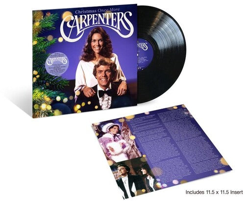 "Christmas Once More" (Holiday Black Color Vinyl, LP) - The Carpenters