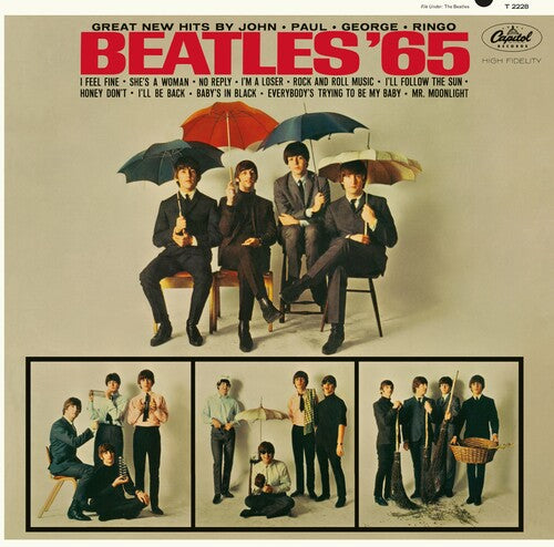 "Beatles '65" - (Black Color Vinyl, 180g Audiophile, Replicated Artwork, Four-Panel Insert, LP) - The Beatles