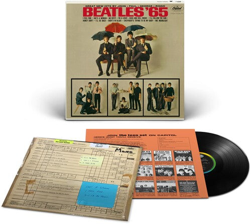 "Beatles '65" - (Black Color Vinyl, 180g Audiophile, Replicated Artwork, Four-Panel Insert, LP) - The Beatles