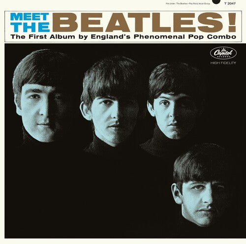 "Meet The Beatles" - (Black Color Vinyl, Replicated Artwork, Four-Panel Insert,180g Audiophile, LP) - The Beatles