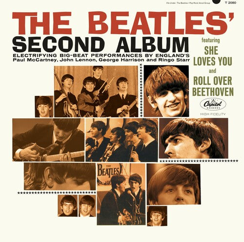 "The Beatles Second Album" - (Black Color Vinyl, 180g Audiophile, Replicated Artwork, Four-Panel Insert, LP) - The Beatles