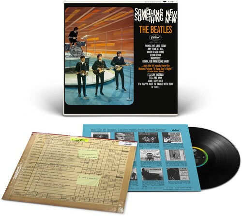 "Something New" - (Black Color Vinyl, 180g Audiophile, Replicated Artwork, Four-Panel Insert, LP) - The Beatles