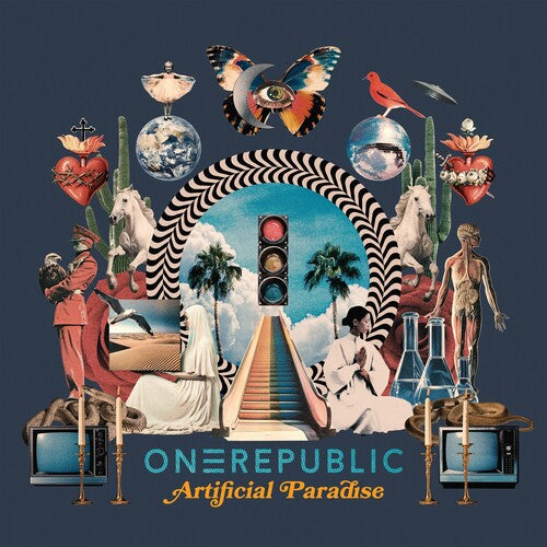 RSD Exclusive: "Artificial Paradise" - (RSD Exclusive, Special Gold & Cloudy Color Vinyl, 2 LP) - OneRepublic