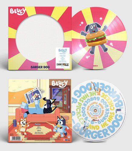 Burger Dog / Bluey Theme Tune (Burger Dog Version) - Limited Picture Disc 7-Inch Vinyl