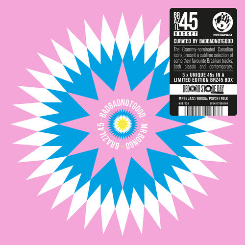 RSD Exclusive: "Brazil 45 Boxset vol. 6 (RSD)" - (RSD Exclusive, Boxed Set, 5 7" Singles, LP) - BadBadNotGood