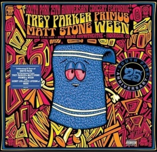 "South Park: The 25th Anniversary Concert" - (Anniversary Edition, Black Color Vinyl, 3 LP) - Various Artists