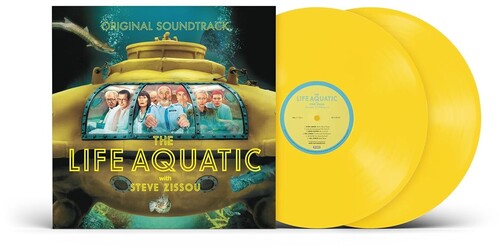 "The Life Aquatic With Steve Zissou O.S.T." - (Yellow Colored Vinyl, 2 LP) - Various Artists