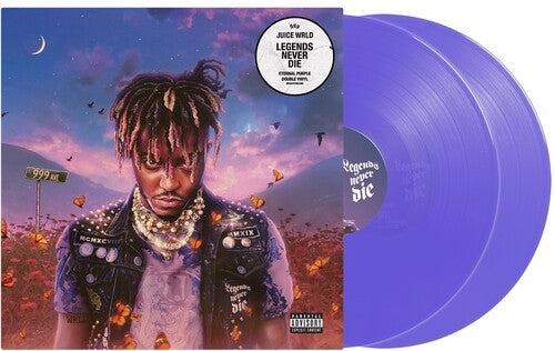 "Legends Never Die" - (Parental Advisory Explicit Lyrics, Colored Vinyl, Purple, Anniversary Edition, 2 LP) - Juice Wrld