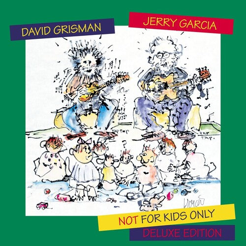 PRE ORDER: "Not for Kids Only" - (Deluxe Edition, Black Color Vinyl, 2 LP) - Jerry Garcia