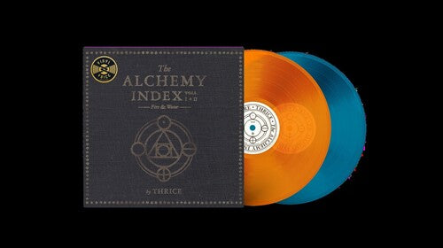 PRE ORDER: "The Alchemy Index, Vols. 1 & 2: Fire & Water (IEX)" - (Indie Exclusive, Colored Vinyl, Orange, Blue, 45 RPM, 2 LP) - Thrice