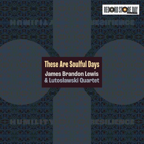 LEWIS,JAMES BRANDON - THESE ARE SOULFUL DAYS (RSD)