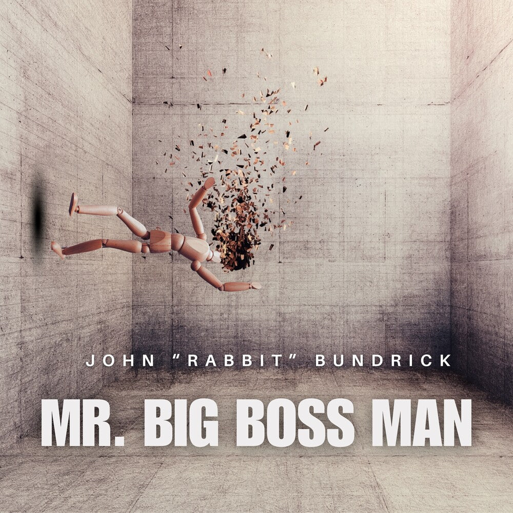 the album cover for John Bundrick Rabbit - Mr Big Boss Man (Uk)