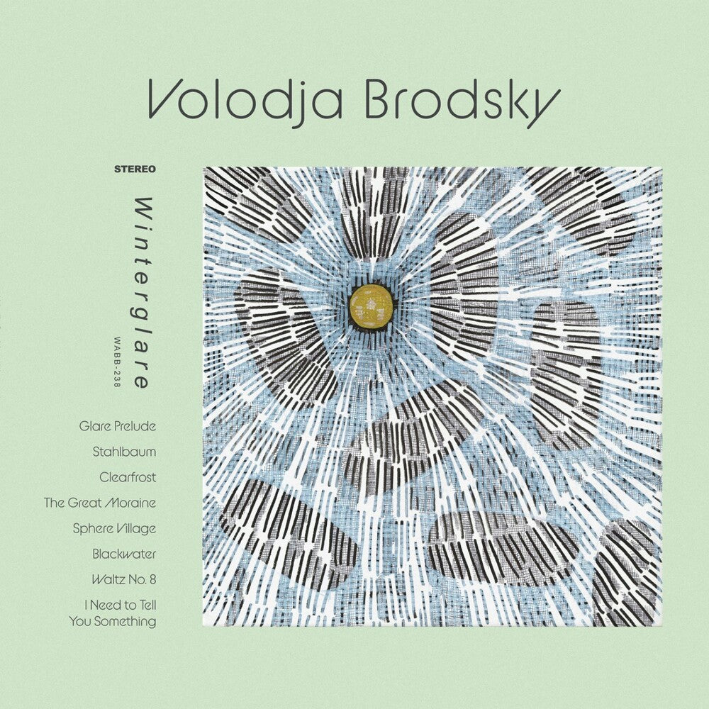 the album cover for Volodja Brodsky - Winterglare