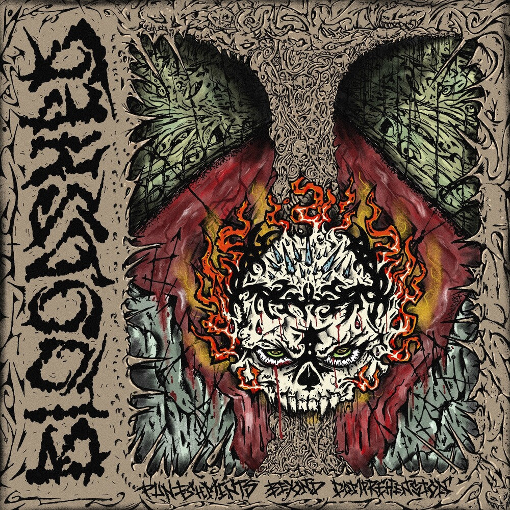 the album cover for Bloodshed - Punishments Beyond Comprehension