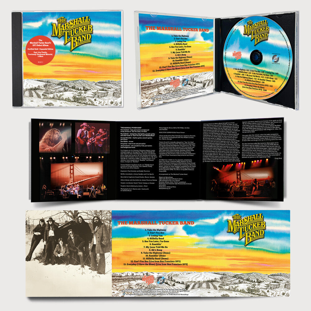the album cover for Marshall Tucker Band - Marshall Tucker Band (Exp)