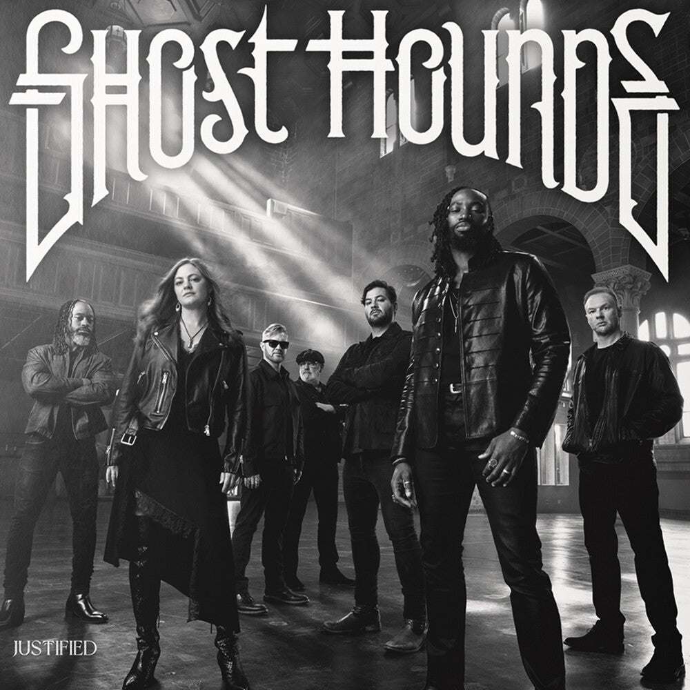 the album cover for Ghost Hounds - Justified (Gate)