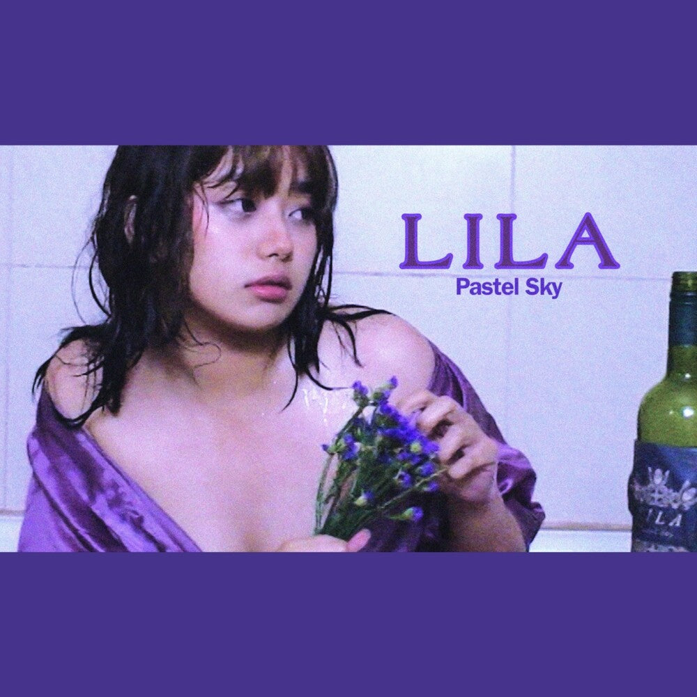the album cover for Pastel Sky - Lila / Hanap