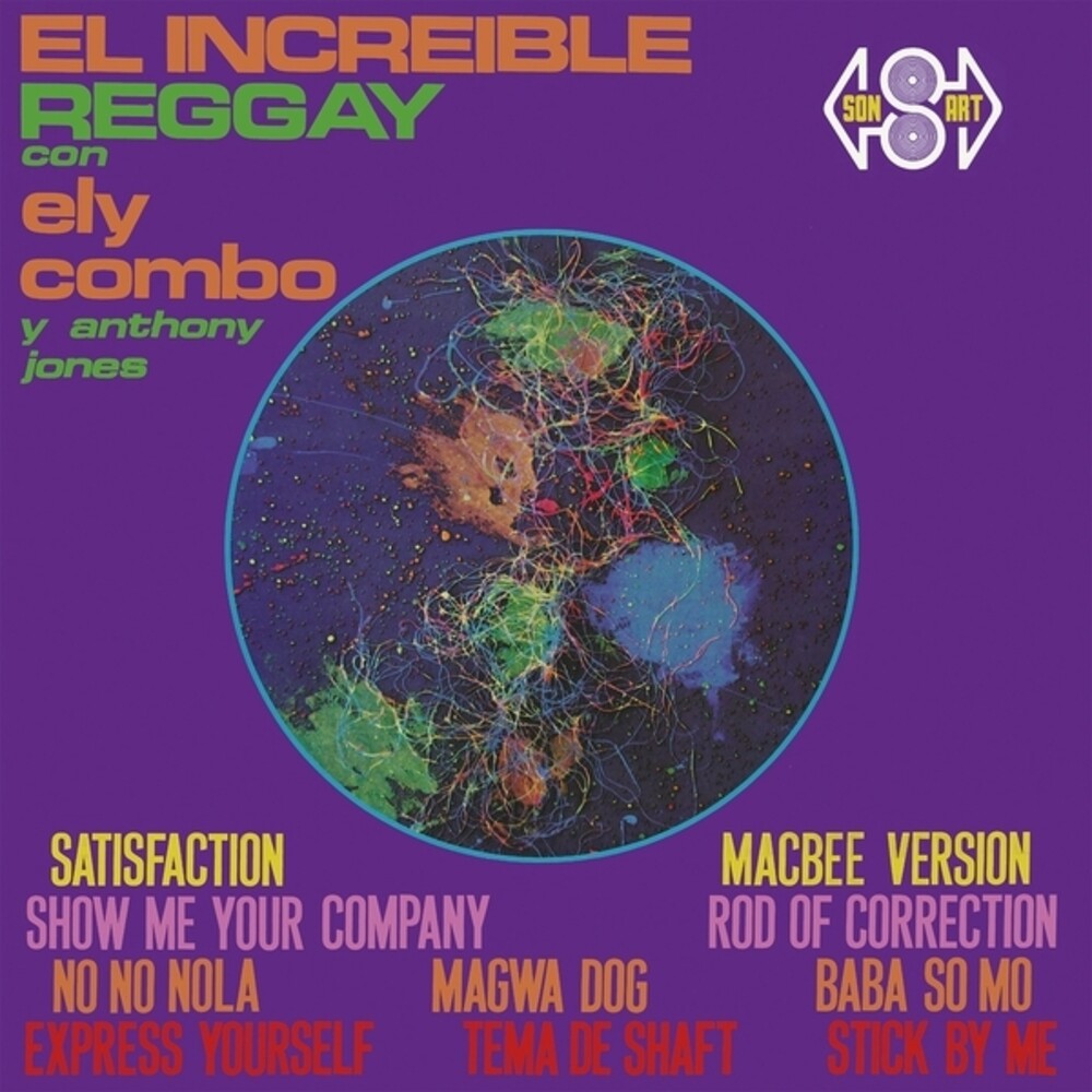 the album cover for Ely Combo - El Increible Reggay