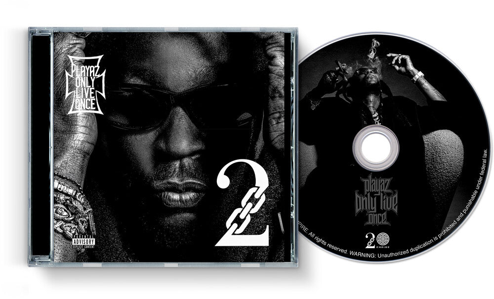 the album cover for 2 Chainz - Playaz Only Live Once