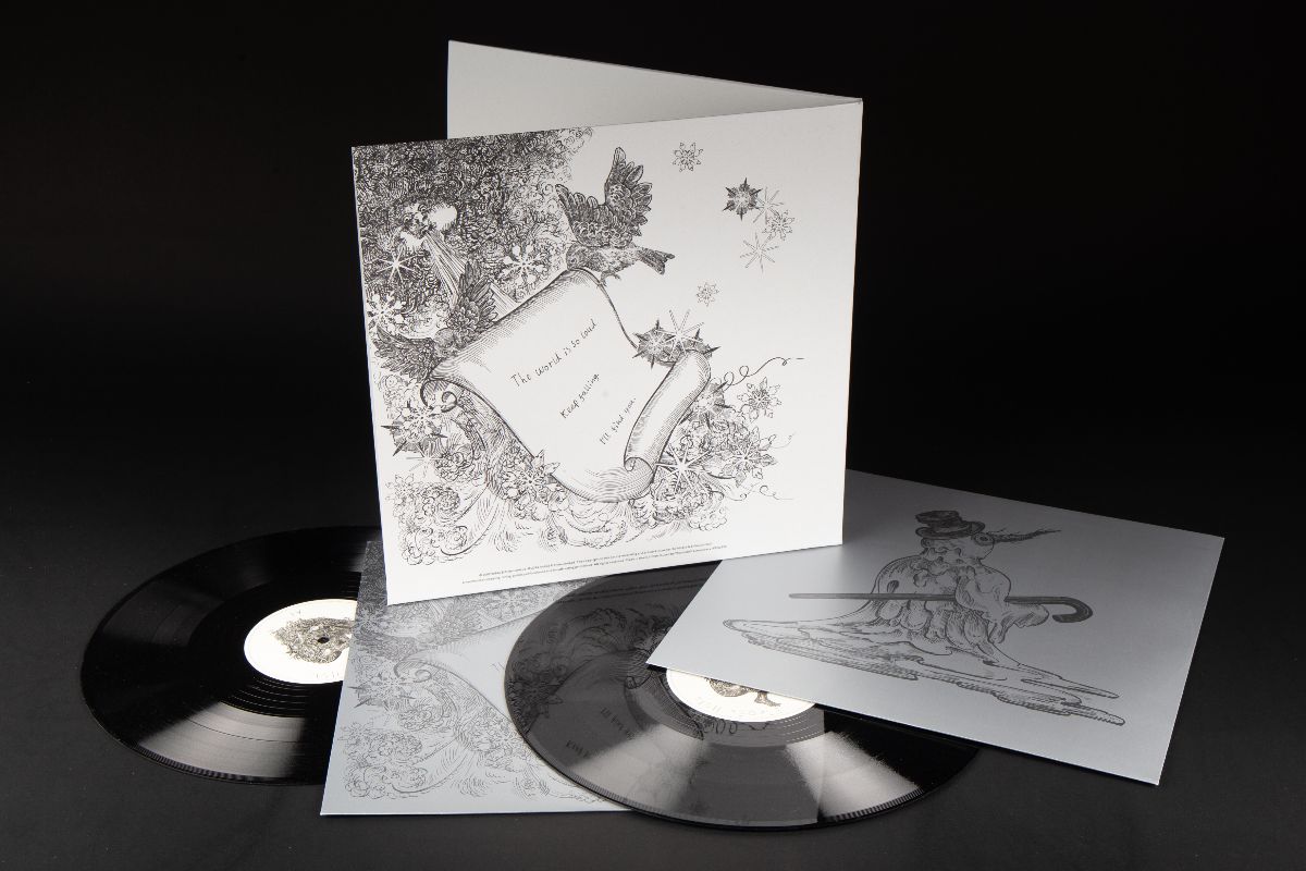 "50 Words Of Snow (Polar Edition)" - ( Limited Edition, Black Color 180g Vinyl, 2 LP) - Kate Bush