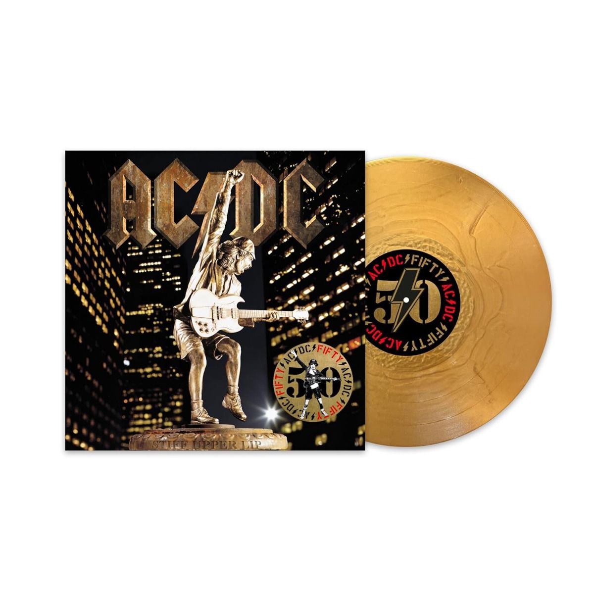 Bundle - ALL 6 - AC/DC - Gold 50th Anniversary Vinyl Limited Edition