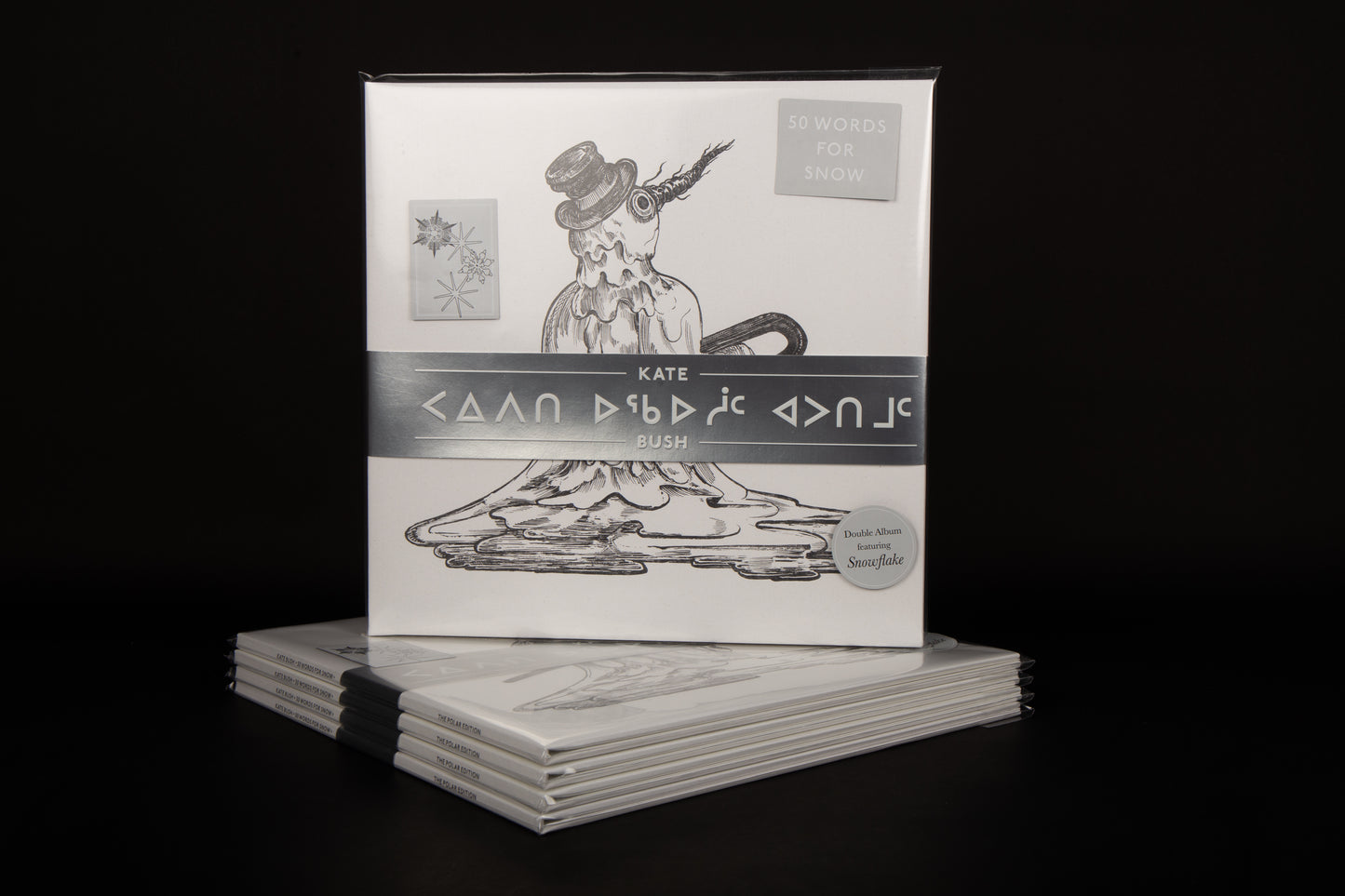 "50 Words Of Snow (Polar Edition)" - ( Limited Edition, Black Color 180g Vinyl, 2 LP) - Kate Bush
