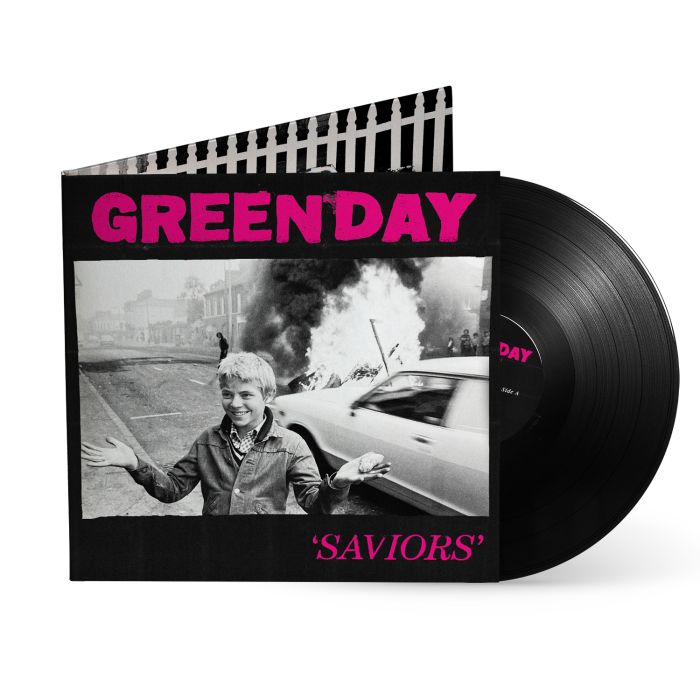 Saviors (Deluxe, 180 Gram Vinyl, Gatefold, Embossed Cover, Exclusive 24x36 Poster) by Green Day