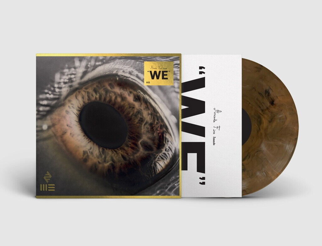 WE (Amazon Exclusive, Colored Vinyl, Brown Marble, 180 Gram Vinyl, Sticker)