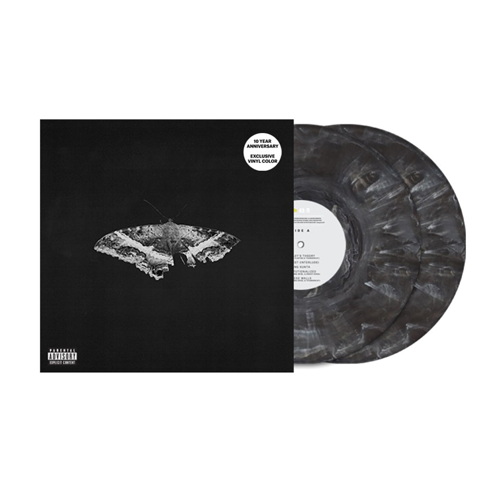 "To Pimp A Butterfly (10th Anniversary Edition)" - (Indie Exclusive, Limited Edition, Grey Blend Color Vinyl, Alternate Artwork, 2 LP) - Kendrick Lamar