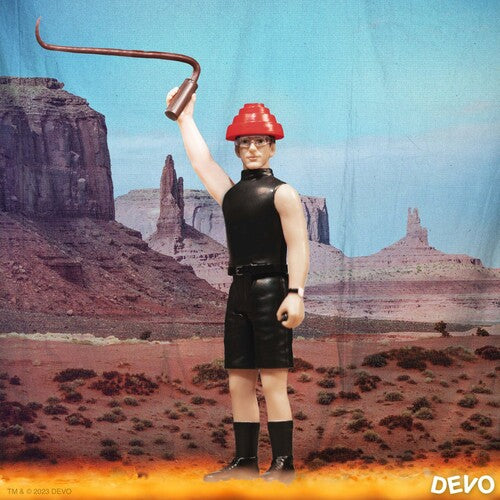 Super7 - Devo ReAction Figure Wave 1 - Whip It Mark Mothersbaugh (Collectible, Figure, Action Figure)