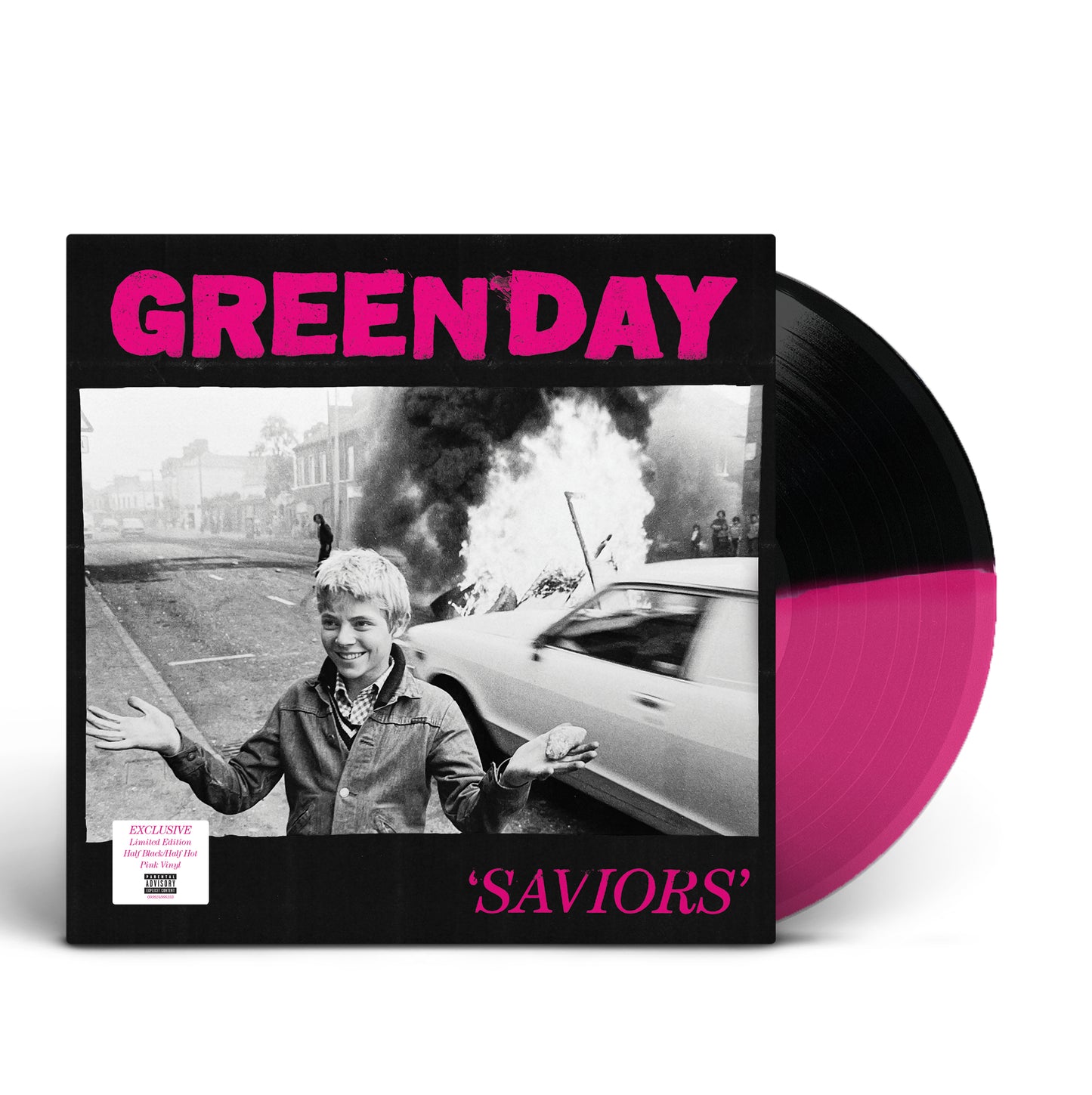 Saviors (Magenta & Black Color Split Vinyl w/24"x36" Poster, Indie Exclusive)