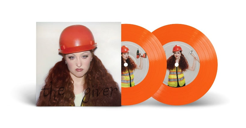 "The Giver (Construction Worker)" - (Limited Edition, 7" Single, Colored Vinyl, Orange, 2 LP) - Chappell Roan