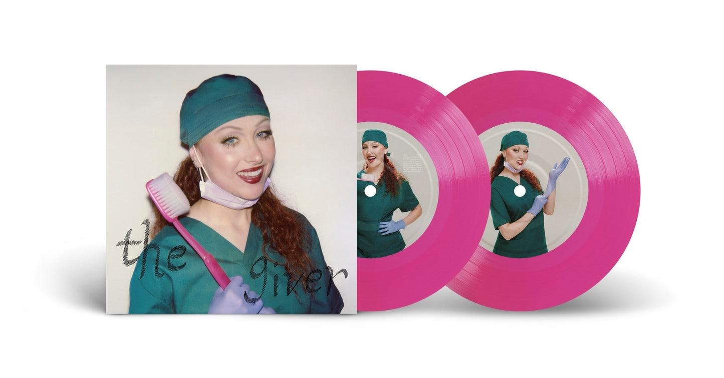 "The Giver (The Dentist)" - (Limited Edition, 7" Single, Colored Vinyl, Pink, 2 LP) - Chappell Roan
