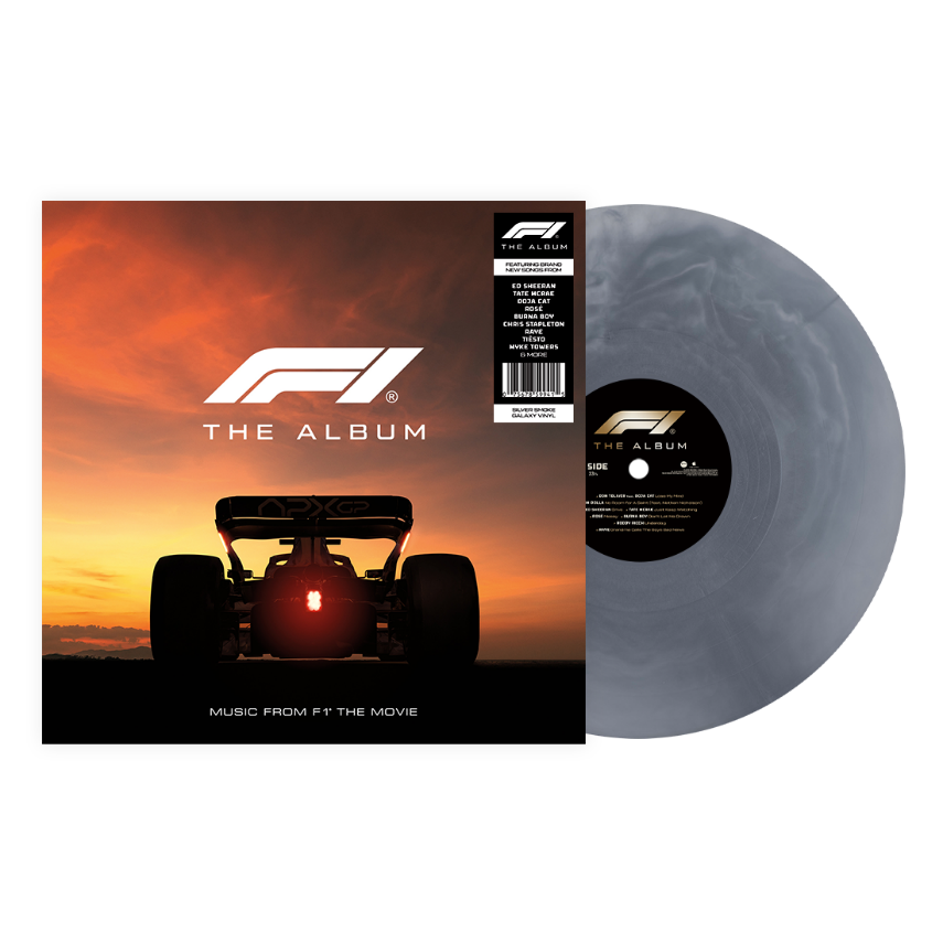 "F1 The Album (Original Soundtrack)" - (Indie Exclusive, Colored Vinyl, Silver, Smoke, LP) - Various Artists