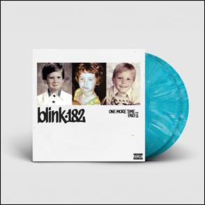 "One More Time: Part 2" - (Parental Advisory Explicit Lyrics, Blue Colored Vinyl, Gatefold LP Jacket, 2 LP) - Blink 182
