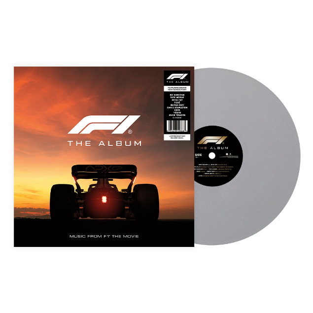 "F1 The Album (Original Soundtrack)" - (Limited Edition, Colored Vinyl, Silver, LP) - Various Artists