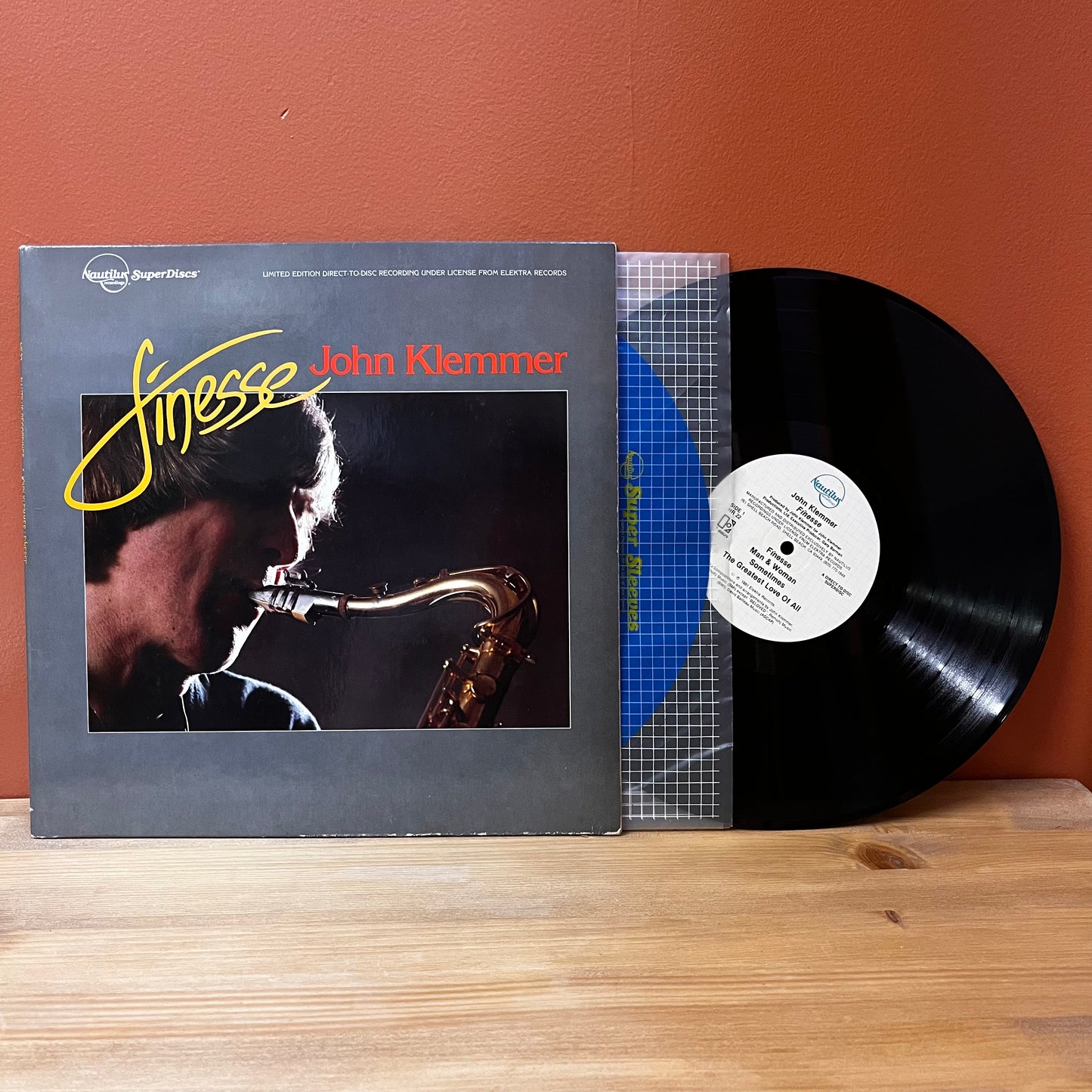 Finesse - John Klemmer Limited Edition Direct-to-disc Recording NR 22 Used VG+/NM Vinyl