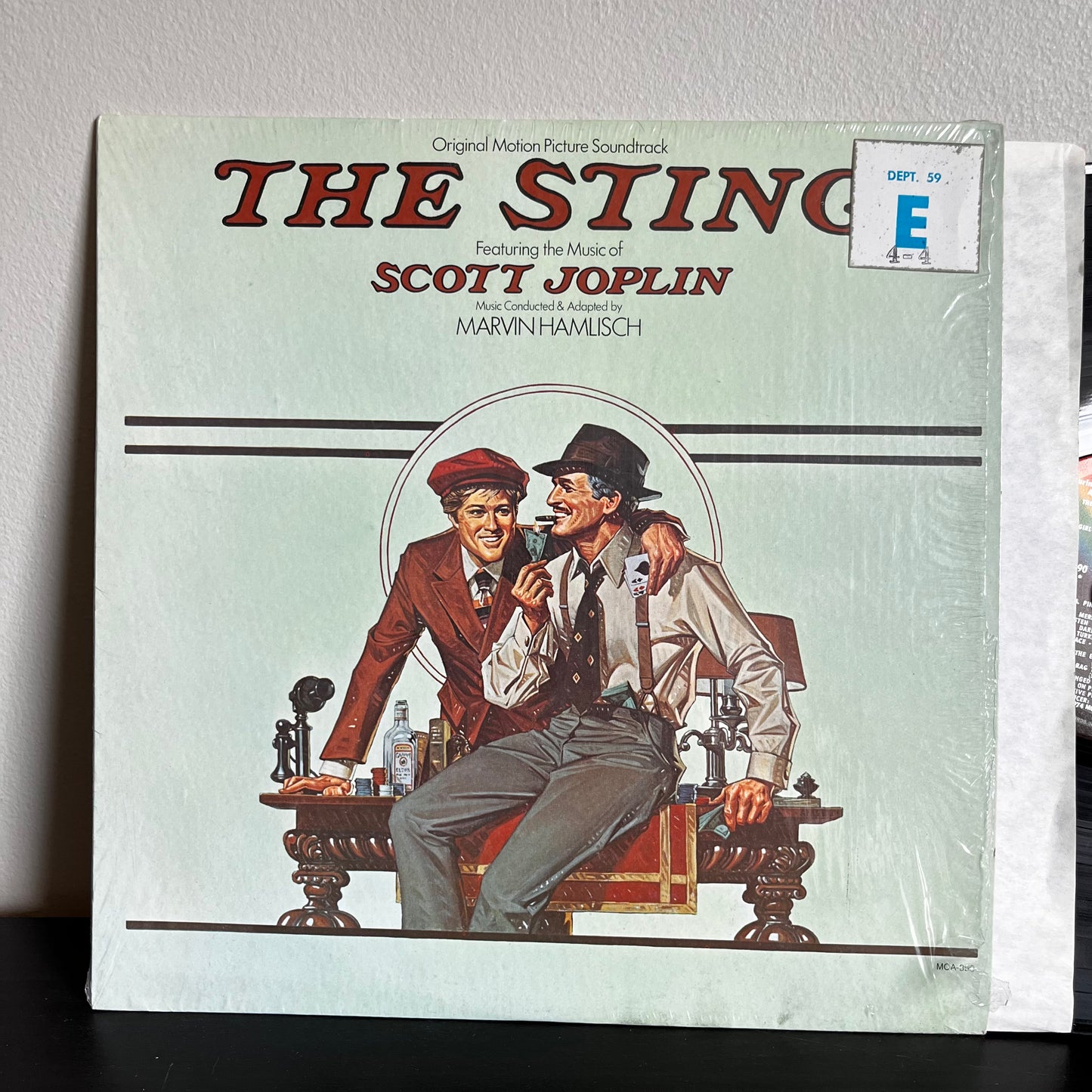 "The Sting" Scott Joplin Used Vinyl EX Condition MCA-390 Original Plastic Wrap