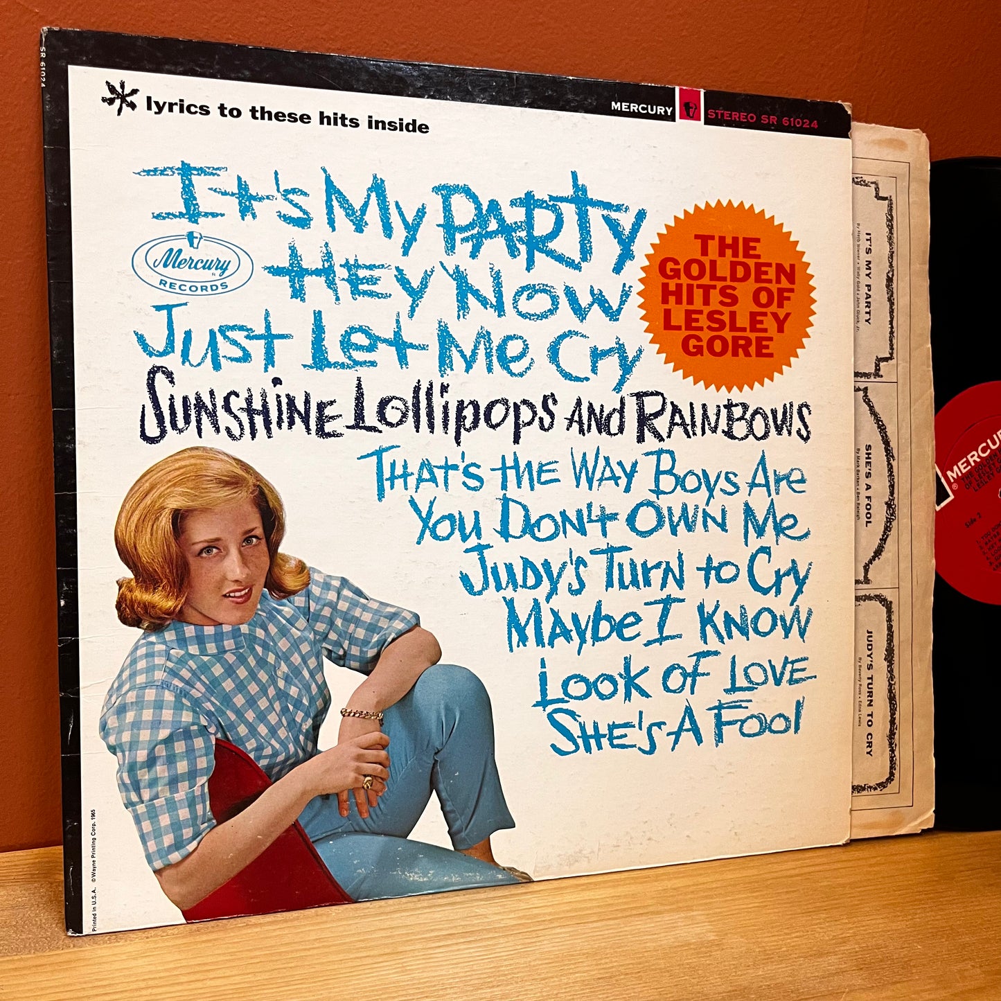The Golden Hits of Lesley Gore Mercury STEREO SR-61024 Used VG Vinyl