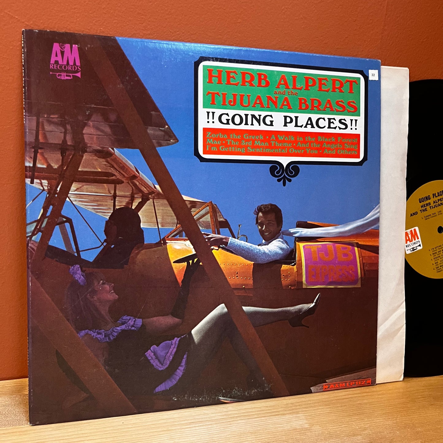 Herb Alpert and the Tijuana Brass Going Places Used Vinyl A&M Records LP112 EX