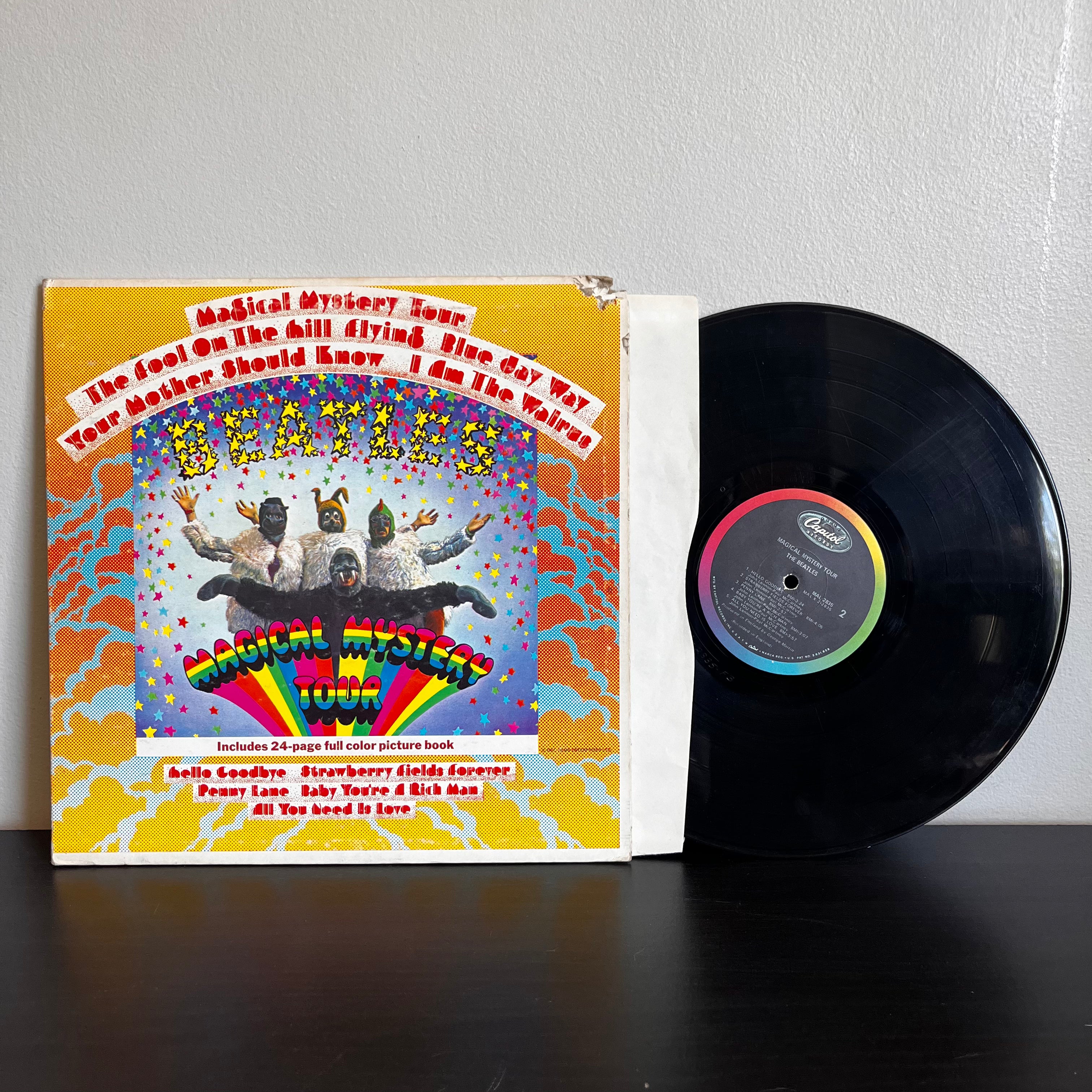 The Beatles - fashion Magical Mystery Tour Vinyl) 1967