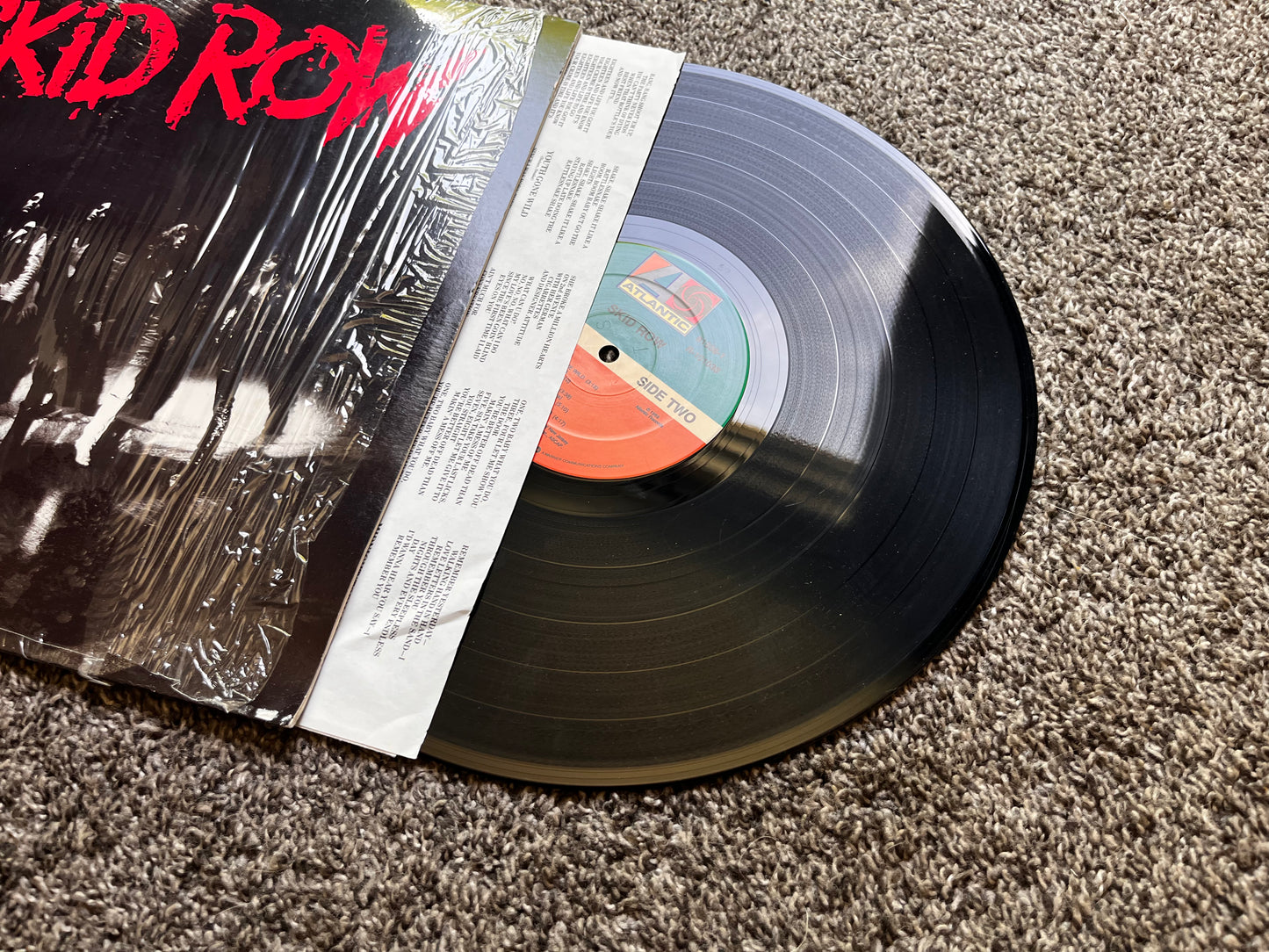 Skid Row - Club Edition Vinyl Used VG Play Tested 81936-1 R-101038