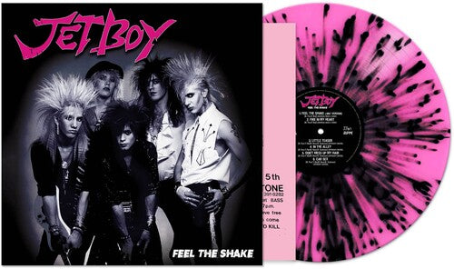 Feel The Shake - Pink/ black Splatter