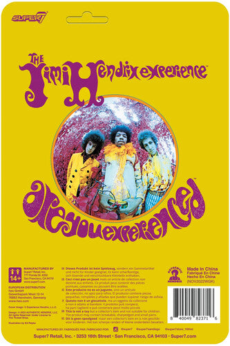 Super7 - Jimi Hendrix - ReAction Figure Wv 1 - Are You Experienced (Collectible, Figure, Action Figure)